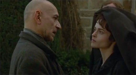 Twelfth Night: Or What You Will (1996 film) movie scenes Ben Kingsley and Helena Bonham Carter as Feste and Olivia in Twelfth Night 1996 