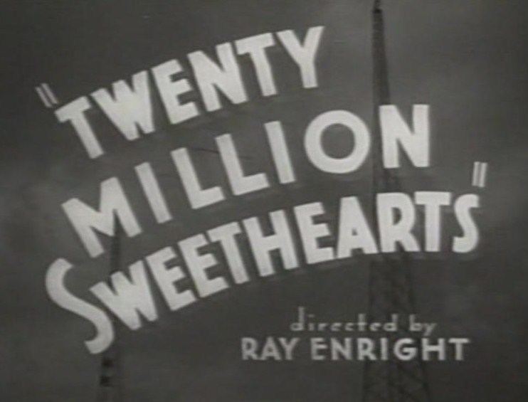 Gingerology Ginger Rogers Film Review 23 Twenty Million Sweethearts