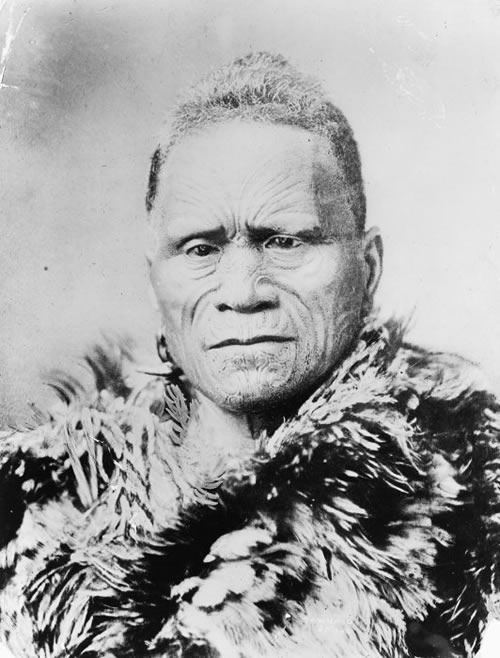Tāwhiao Tkroto Matutaera Ptatau Te Wherowhero Twhiao NZHistory New