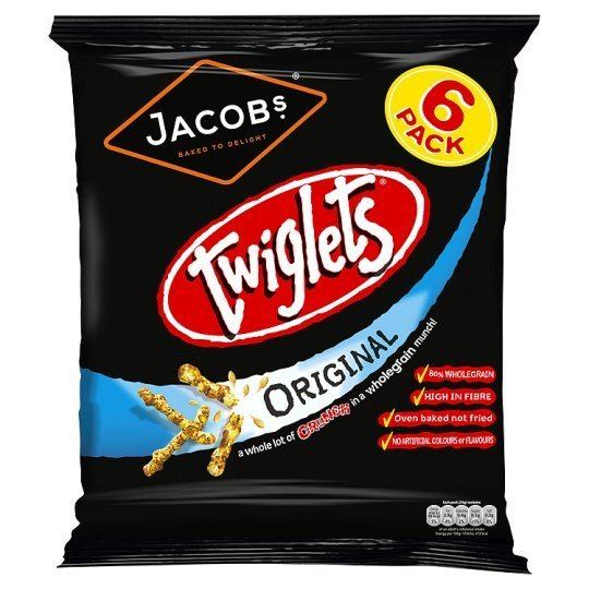Twiglets Jacobs Twiglets Snacks 6X24g Groceries Tesco Groceries
