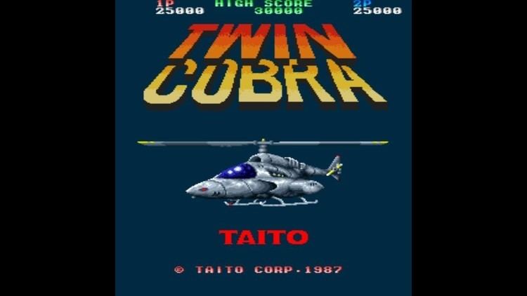 Twin Cobra Twin Cobra Area 1 1987 Taito Mame Retro Arcade Games YouTube