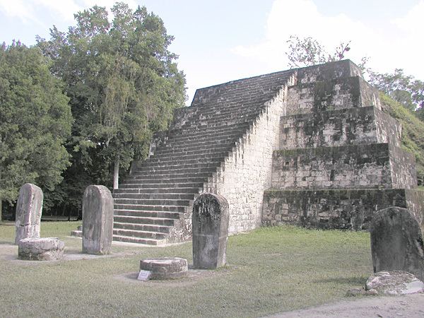 Twin-pyramid complex