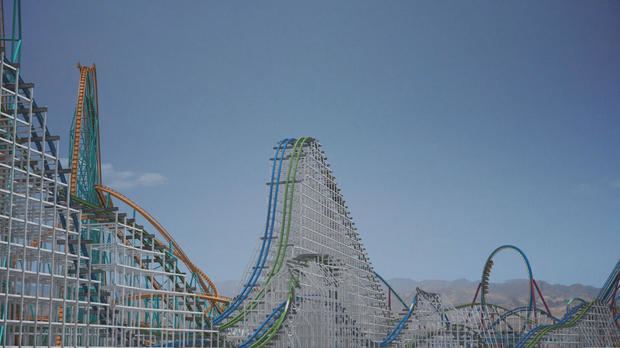 Twisted Colossus Colossus roller coaster Magic Mountain closes replaced by Twisted
