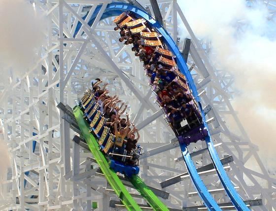 Twisted Colossus Six Flags Magic Mountain Makes the Old New Again with Twisted Colossus