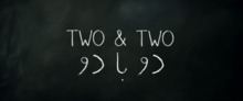 Two & Two (2011 film) httpsuploadwikimediaorgwikipediaenthumbc