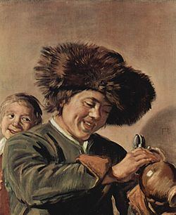 Two Laughing Boys with a Mug of Beer httpsuploadwikimediaorgwikipediacommonsthu