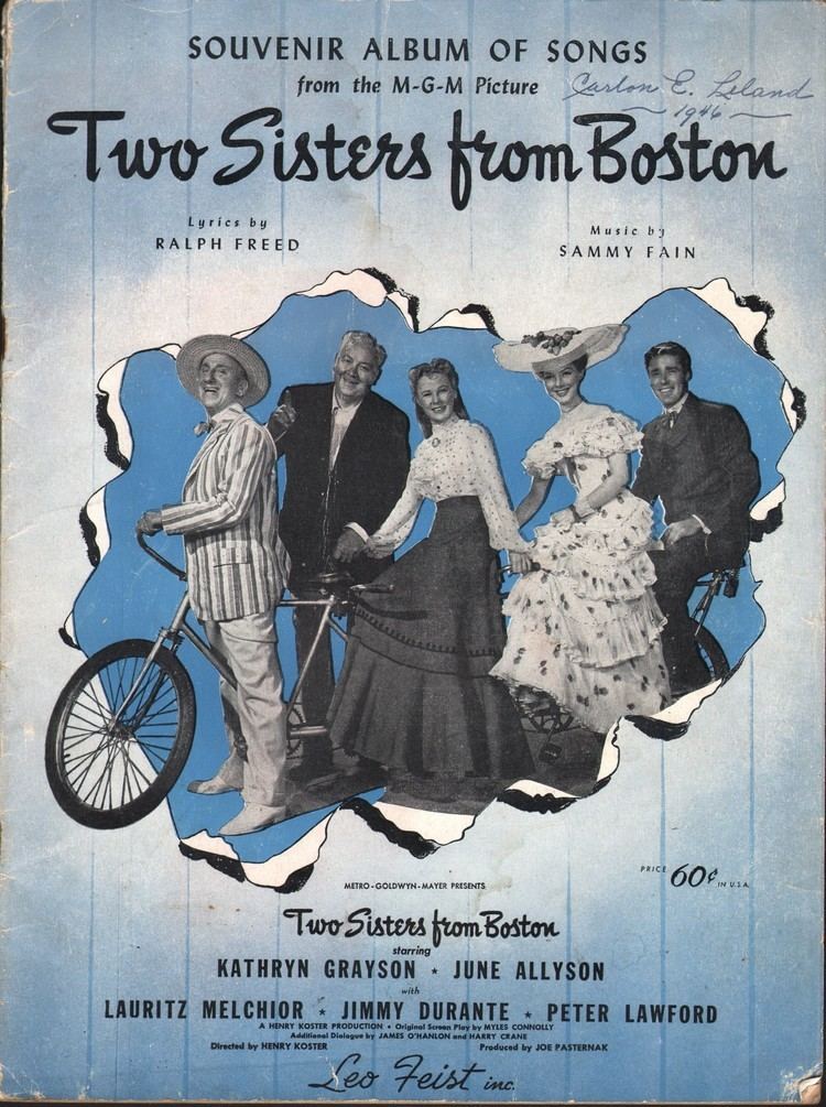 Two Sisters from Boston 1946 The Motion Pictures