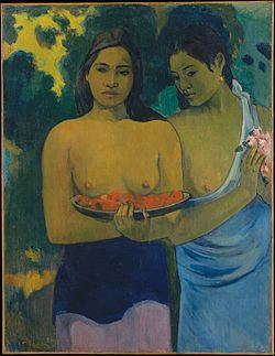 Two Tahitian Women httpsuploadwikimediaorgwikipediacommonsthu