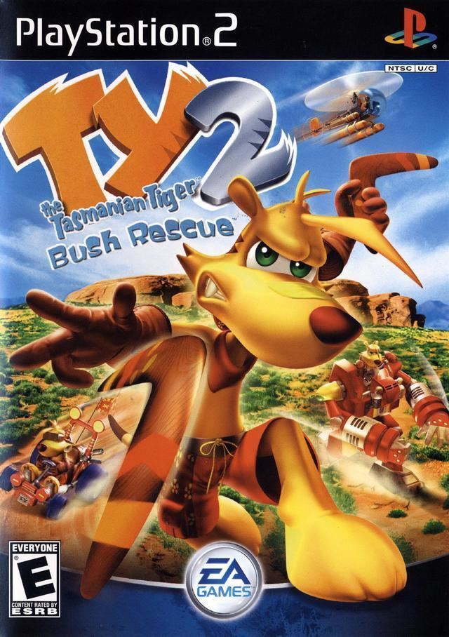 Ty the Tasmanian Tiger 2: Bush Rescue TY the Tasmanian Tiger 2 Bush Rescue USA ISO lt PS2 ISOs