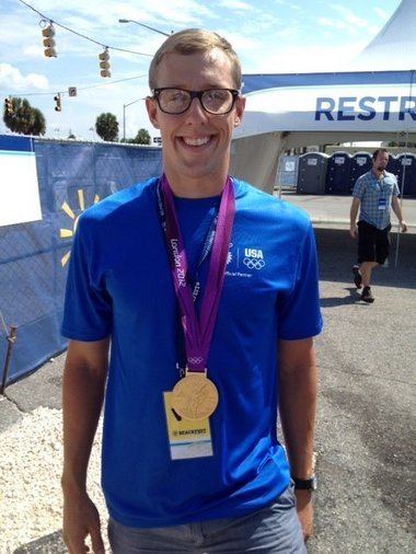 Tyler McGill Former Auburn swimmer Tyler McGill has his Olympic moment