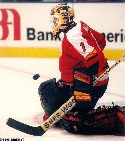 Tyler Moss Calgary Flames goaltending history Tyler Moss