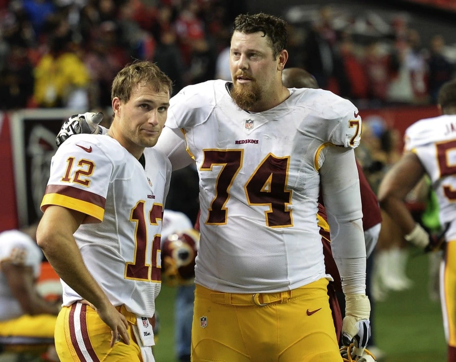 Tyler Polumbus Redskins tackle Tyler Polumbus faces two young challengers