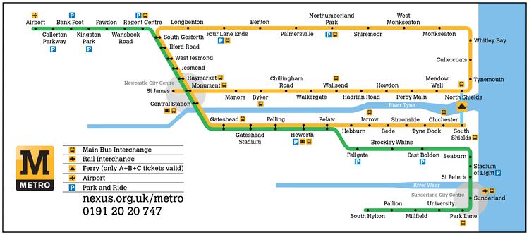 Tyne and Wear Metro Metro Nexus Tyne and Wear