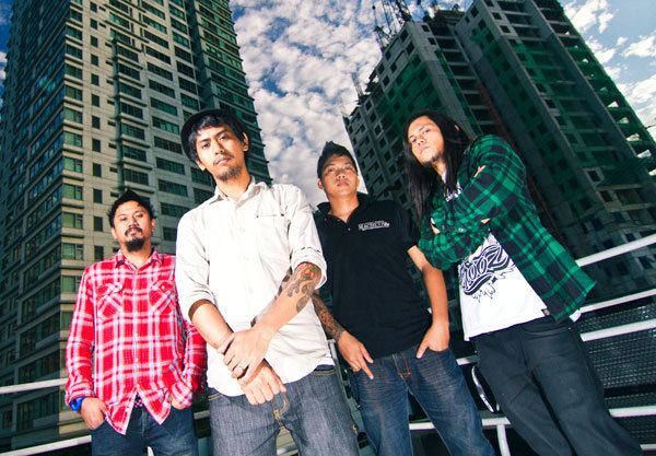The Typecast band members-Chi Resurreccion, Steve Frank Badiola, Pakoy Fletchero, and Sep Rono