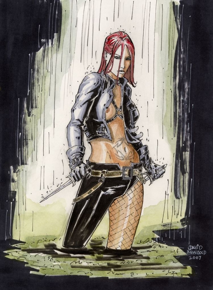 Typhoid Mary (comics) Typhoid Mary in david newbold39s sketches Comic Art Gallery Room
