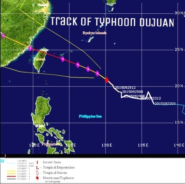 Typhoon Dujuan (2015) STORM TRACKER Latest Updates Tropical Cyclones Typhoons