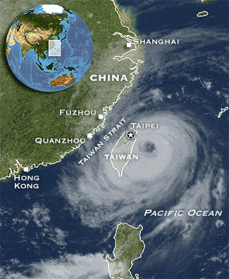 Typhoon Dujuan (2015) Typhoon Dujuan Kills 3 Batters Taiwan and China