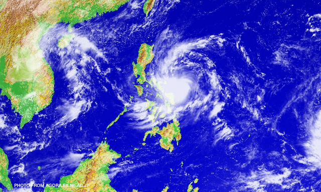 Typhoon Karen PAGASA Typhoon Karen intensifies as it threatens Aurora province