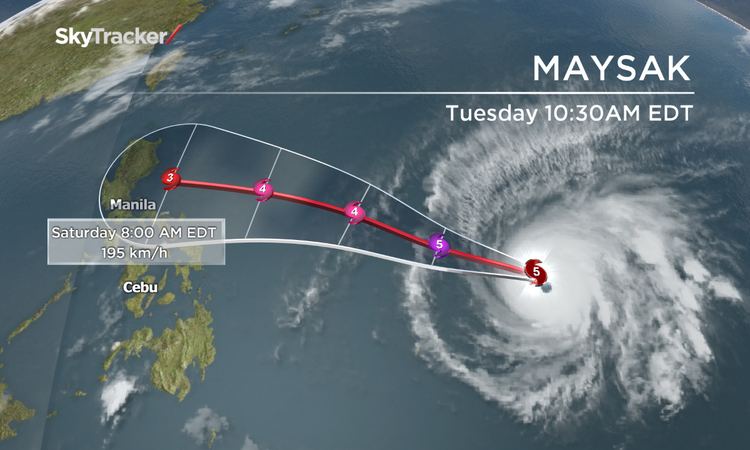 Typhoon Maysak (2015) Clhickey24 The Philippines