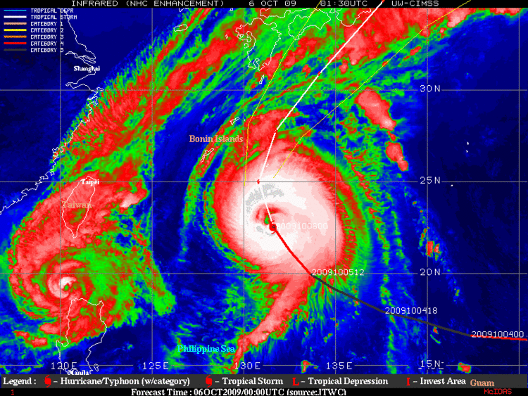 Typhoon Melor Earth Snapshot Typhoon Melor 20W