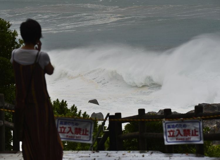 Typhoon Nangka (2015) Typhoon Nangka leaves two dead 550000 told to flee The Japan Times
