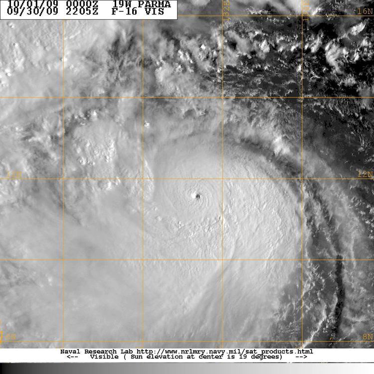 Typhoon Parma Typhoon Fury News October 2009