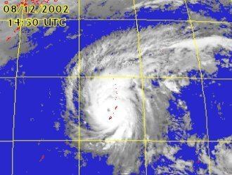 Typhoon Pongsona TROPICAL CYCLONES IN 2002
