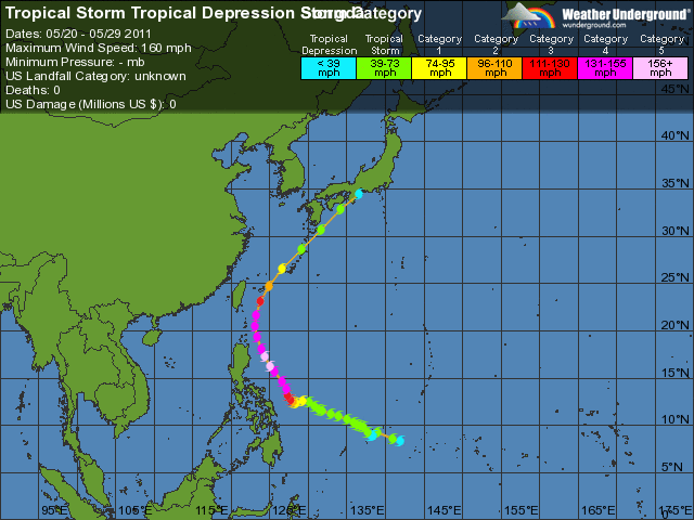 Typhoon Songda (2016) Super Typhoon Songda Weather Underground