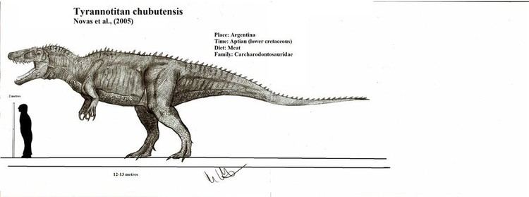 Tyrannotitan Tyrannotitan Pictures amp Facts The Dinosaur Database