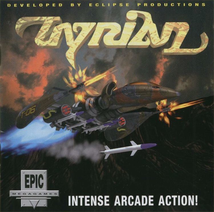 Tyrian (video game) wwwmobygamescomimagescoversl208634tyriando