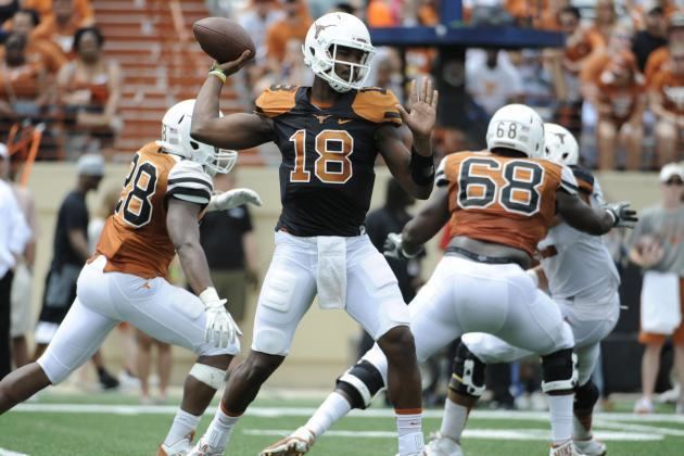 Tyrone Swoopes Don39t Let Tyrone Swoopes39 Spring Game Stats Fool You
