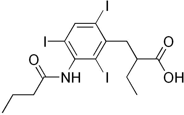 Tyropanoic acid