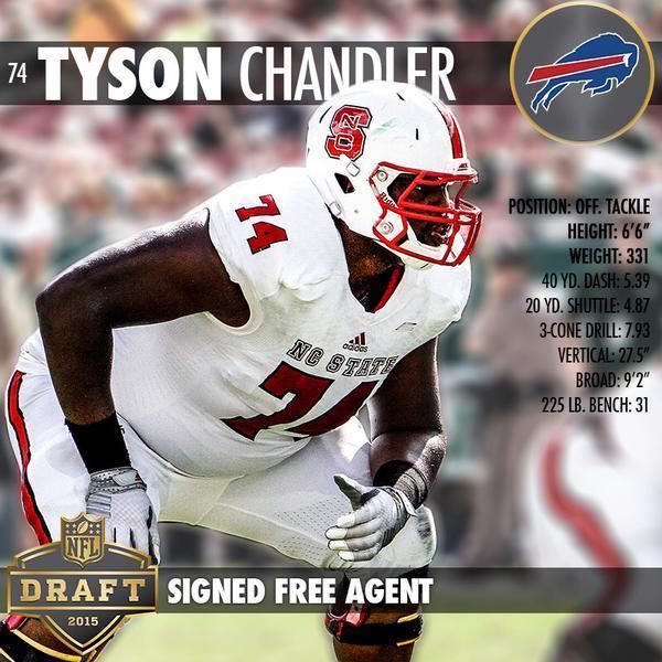 Tyson Chandler (American football) Tyson Chandler Signs with NFL Buffalo Bills North PlainfieldGreen
