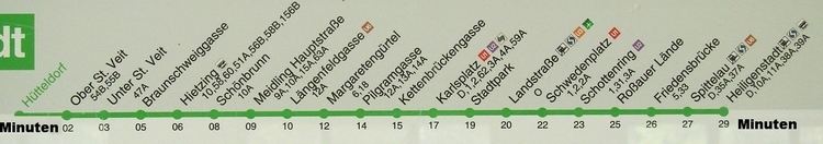 U4 (Vienna U-Bahn) U4 Die Stationen der Wiener UBahn Linie U4 amp Fahrplan U4 Wien
