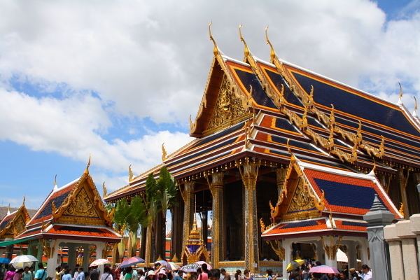 Ubosot Temples of Thailand Wat Phra Kaew Bangkok