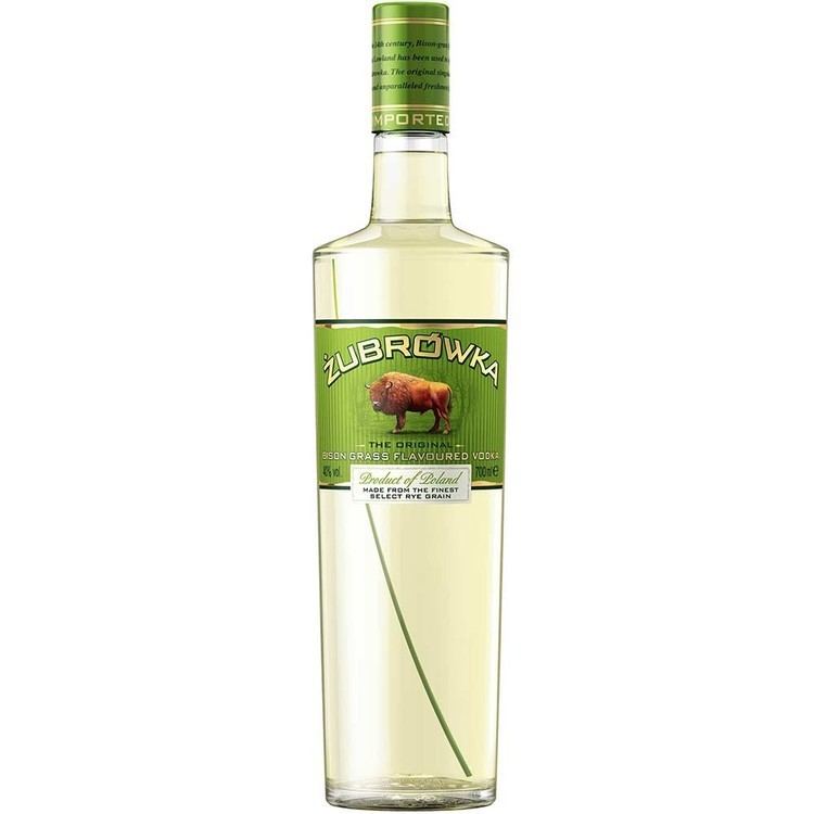 Żubrówka ubrwka Bison Grass Vodka Caskers