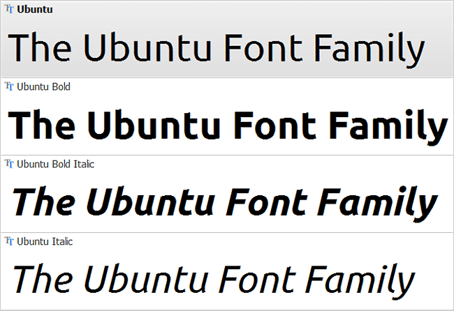 Ubuntu (typeface) Ubuntu Font Family Now Available for Download