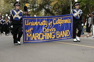 UC Davis California Aggie Marching Band-uh! httpsuploadwikimediaorgwikipediacommonsthu