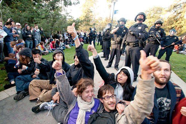 UC Davis pepper-spray incident Occupy UC Davis Photos by the School Newspaper39s Photo Editor