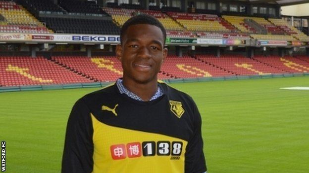 Uche Ikpeazu BBC Sport Uche Ikpeazu Watford sign prolific teenager