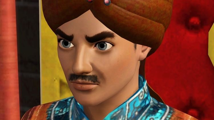 King Suddhodana's serious face