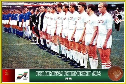 UEFA Euro 1968 Fan pictures European Football Championship 1968 Soviet Union Team