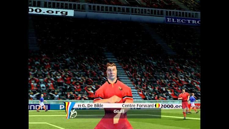 UEFA Euro 2000 (video game) Sony Playstation PS1 Retro Fifa UEFA Euro 2000 Gameplay Belgica vs