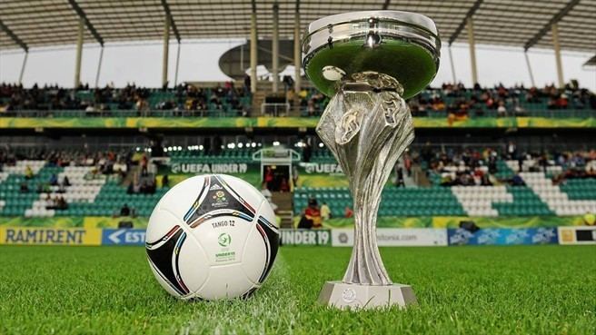 UEFA European Under-19 Championship UEFA European Under19 Championship trophy and official match ball