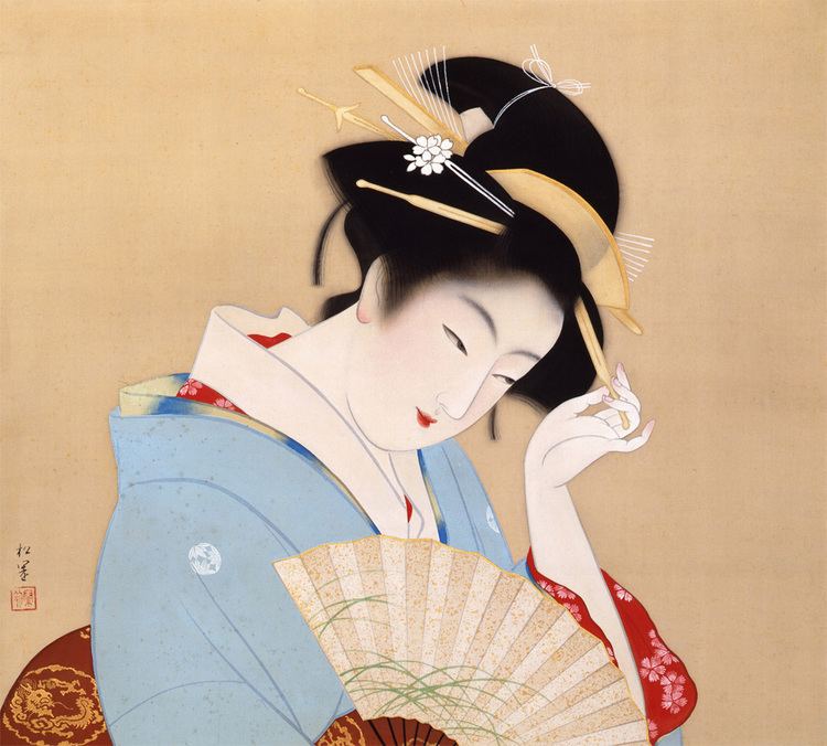 Uemura Shoen Shoen Uemura 140th Birthday of the Japanese painter