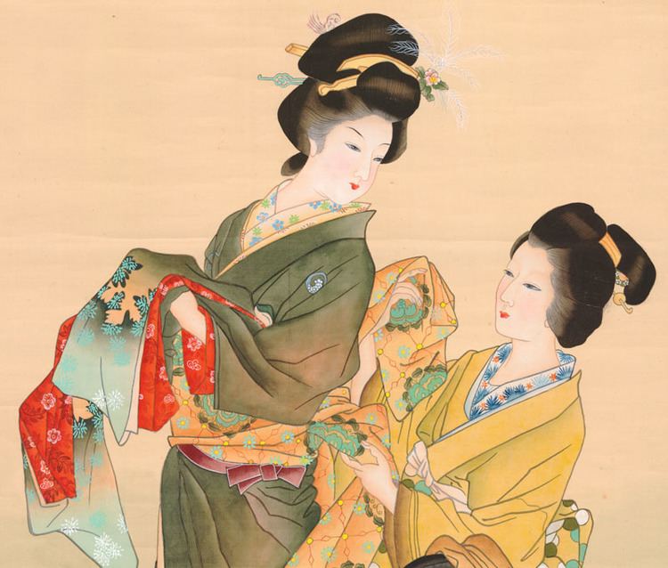 Uemura Shōen 1000 images about Uemura Shoen on Pinterest Kimonos Museum of