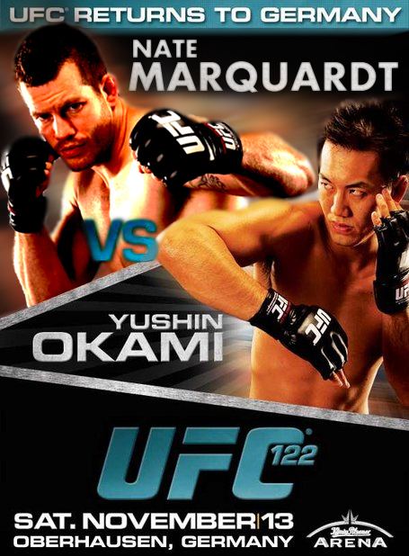 UFC 122 UFC 122 MMAWeeklycom