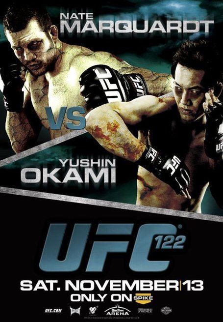 UFC 122 Snapshot of the Day UFC 122 Poster Marquardt vs Okami Zombified