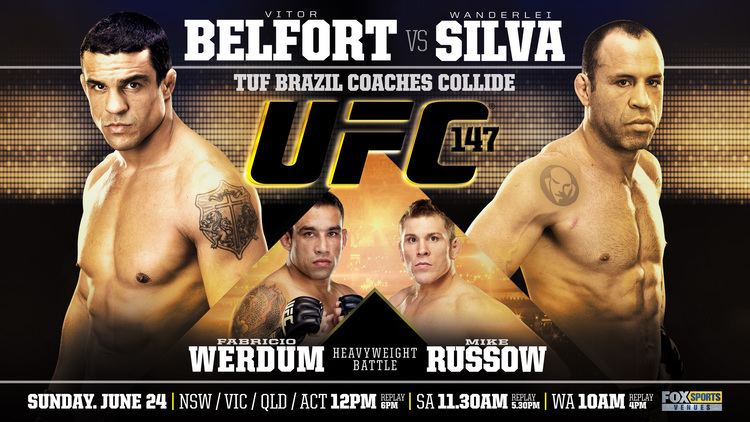 UFC 147 UFC 147 Vitor Belfort Vs Vanderlei Silva 1920x1080 HD UFC