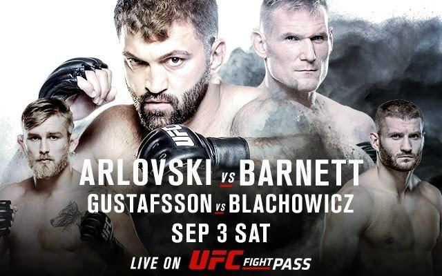 UFC Fight Night: Arlovski vs. Barnett UFC Fight Night 93 Hamburg live results Andrei Arlovski vs Josh